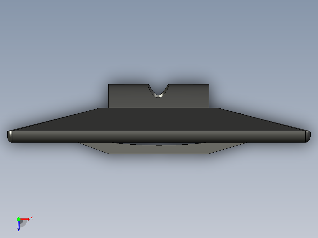 B3004375-电视俯视图