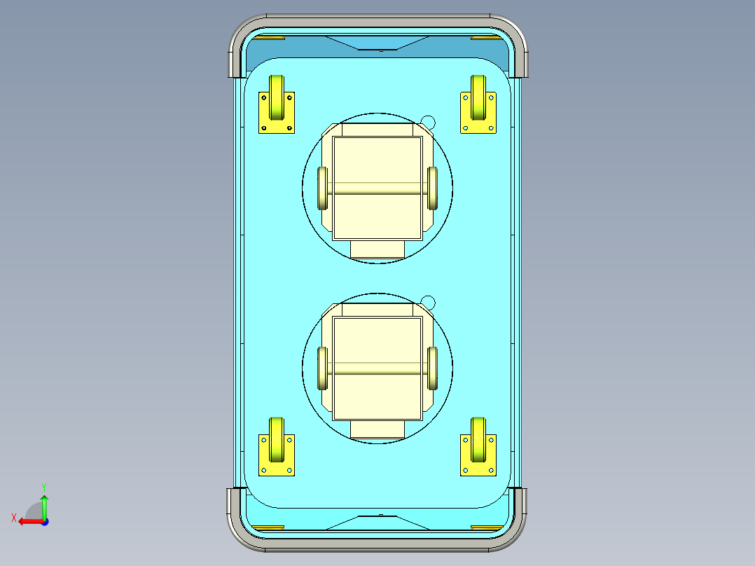负载式AGV模型--827468--50后视图