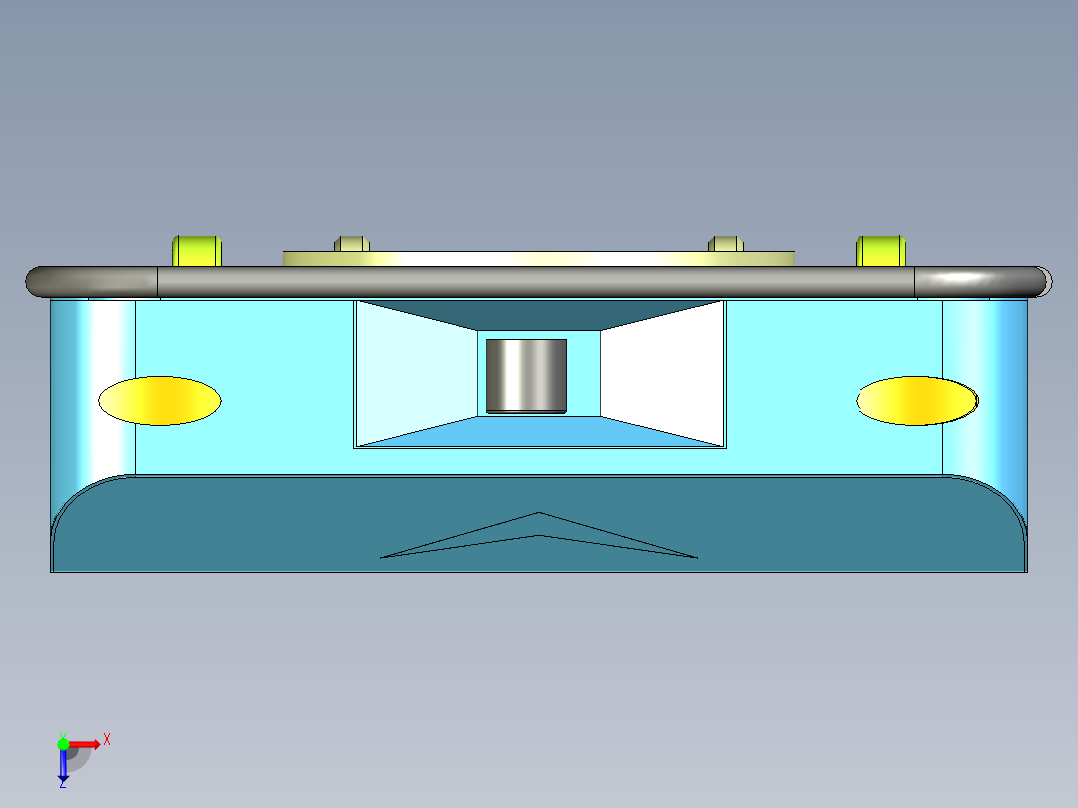负载式AGV模型--827468--50俯视图
