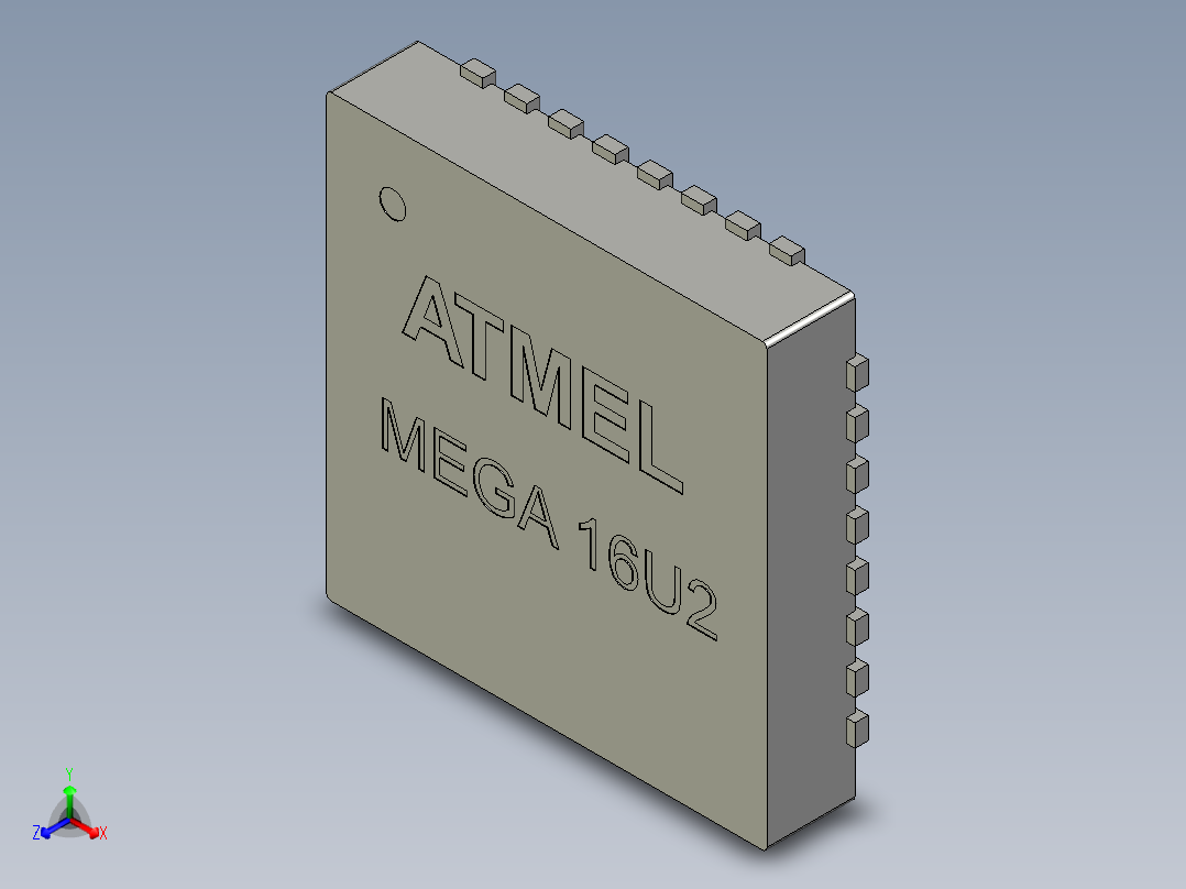 爱特梅尔 MEGA 16U2主视图