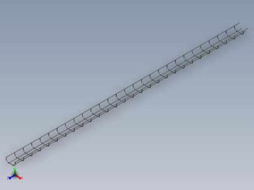 电缆桥架 100х50mm, Ø4