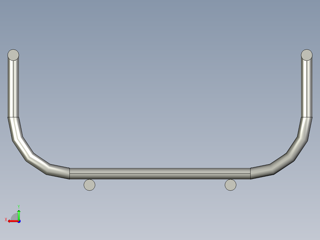 电缆桥架 100х50mm, Ø4后视图