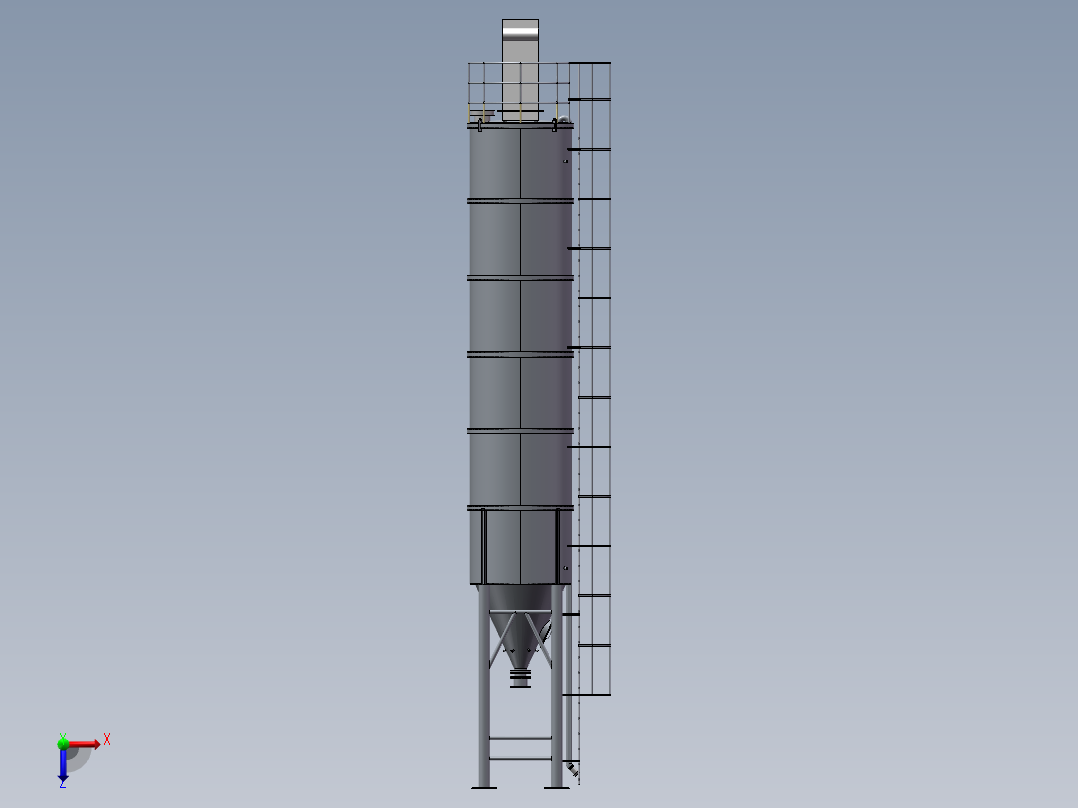 30方料仓  sw20 +工程图+bom俯视图