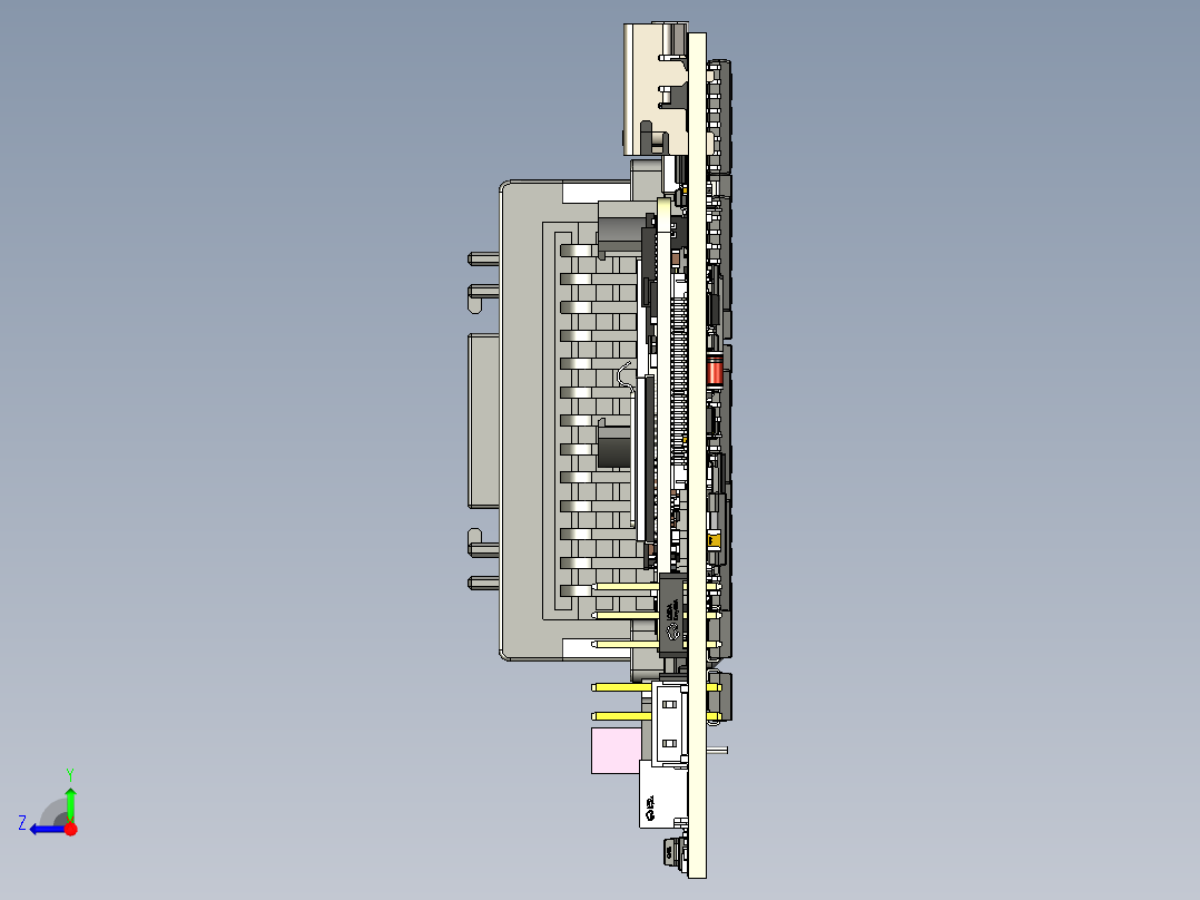 基于 CM 的仪表板控制器右视图