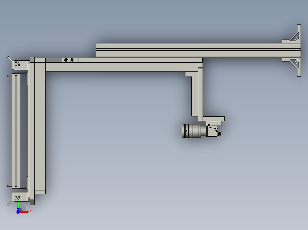AHAVI-04爬墙检测机构前视图