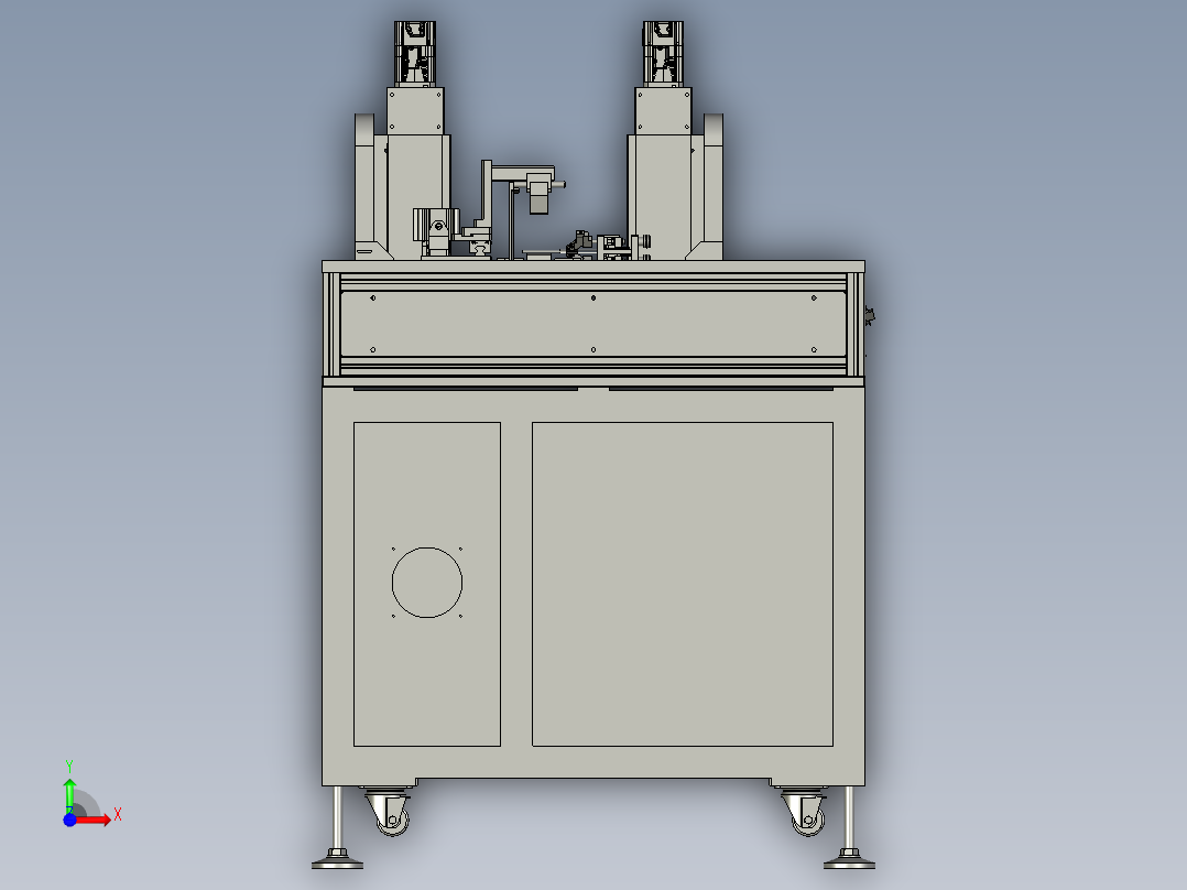 D-点焊设备组件1-V1前视图