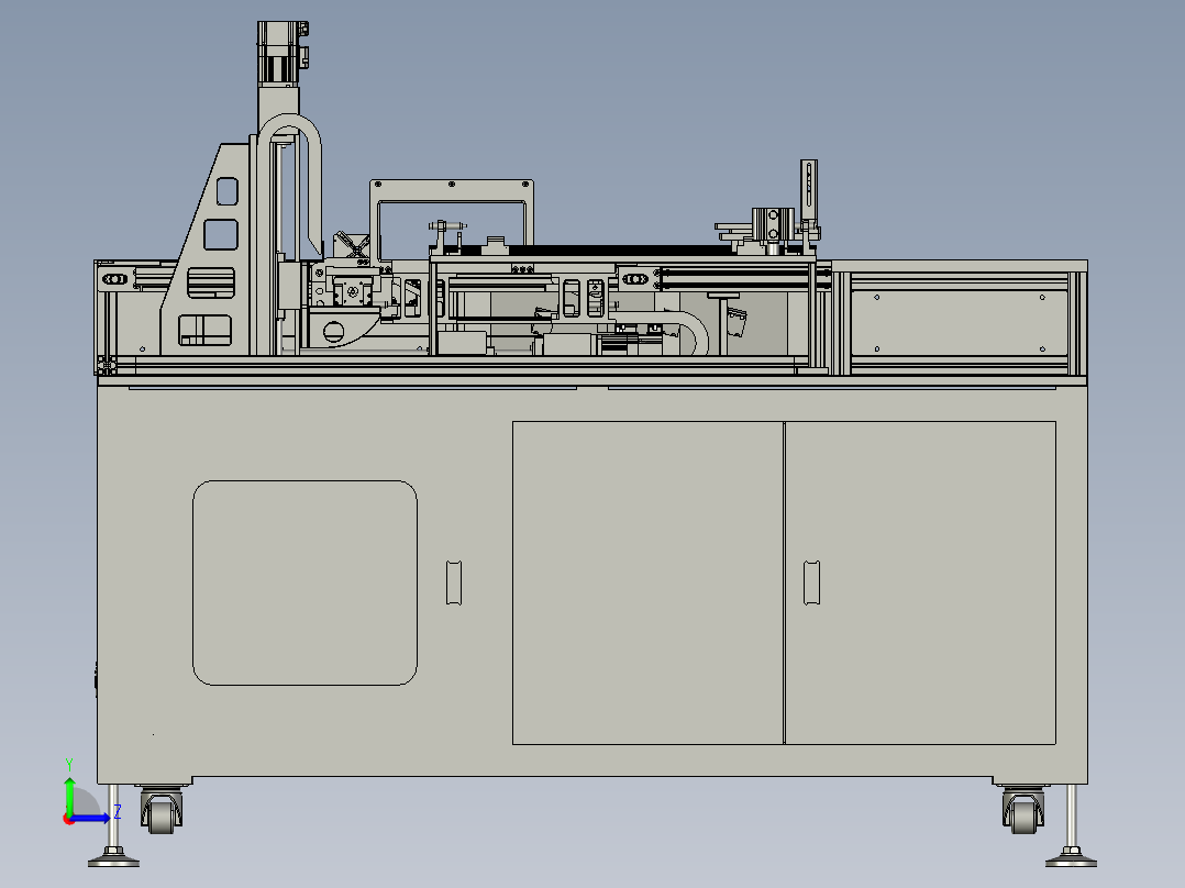D-点焊设备组件1-V1左视图