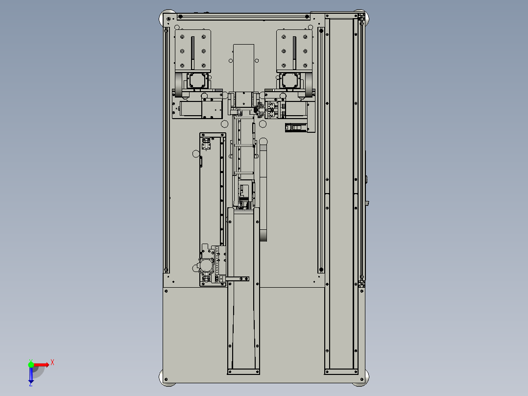 D-点焊设备组件1-V1俯视图