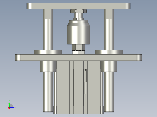 四导柱气缸8050V01V02V01V0V11左视缩略图
