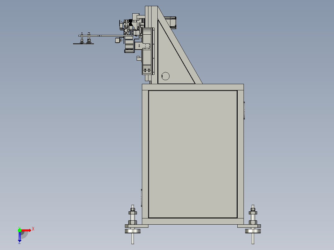 二次元衍架俯视图