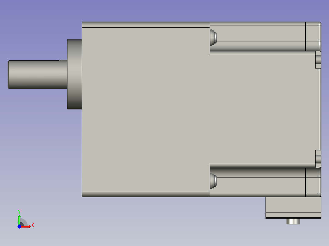 AT变速箱齿轮加工生产线设计-16米90W-V2前视图