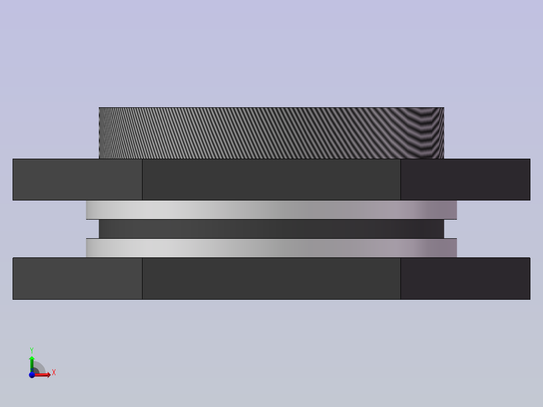 Tank Connector DN80 PN10 U-PVC前视图