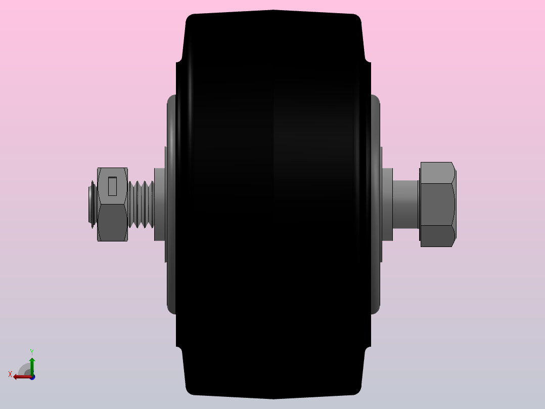 脚轮Colson-6_04208_459_2 MTG1后视图