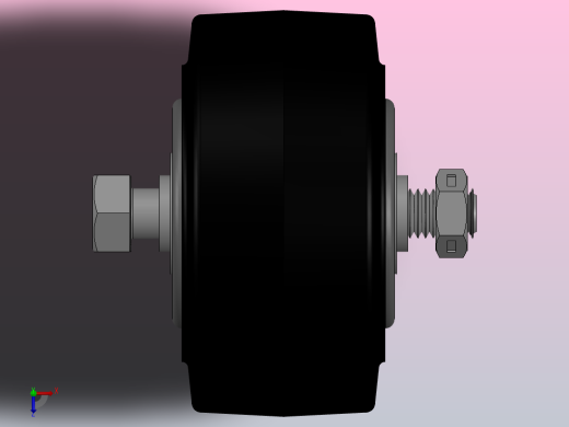 脚轮Colson-6_04208_459_2 MTG1俯视缩略图