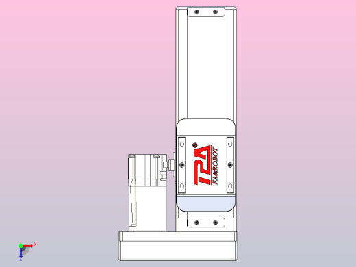 滚珠丝杠直线轴带导轨全封闭TPA-HCR-65S-1610C-L100-ML-C-P10-N3俯视缩略图