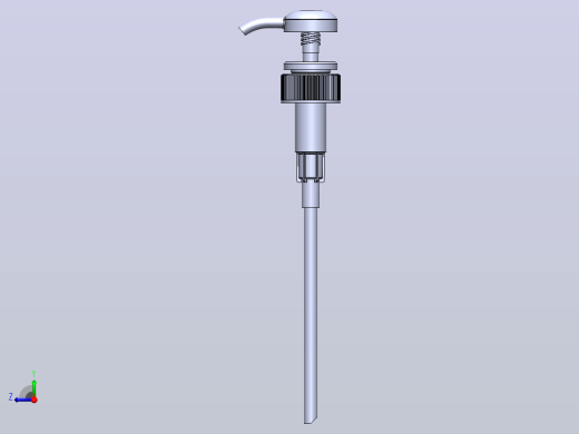 皂液器泵_pump右视缩略图