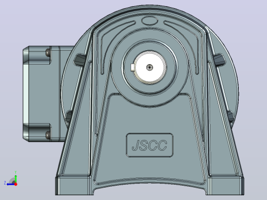 JSCC变频减速电机 f250h03-L右视缩略图