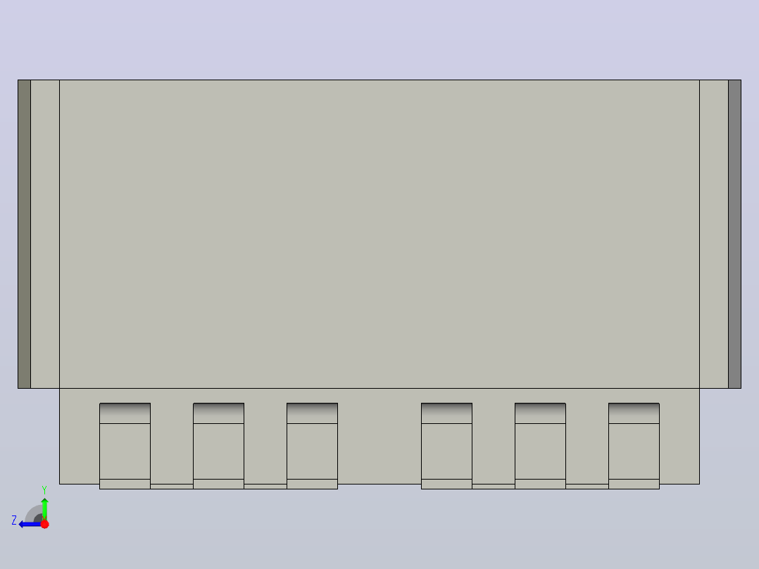 4pin DC 座子右视图