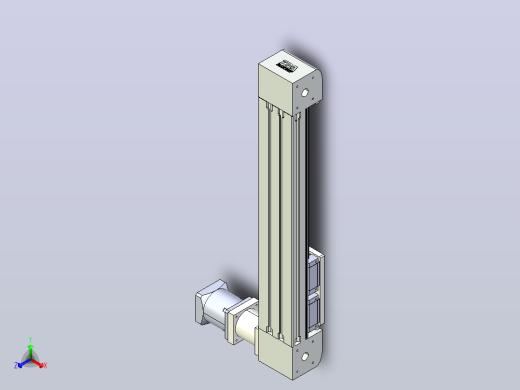 带式直线轴半闭式TPA-ONB-120F-90-L450-DR-J90-N3正等轴测缩略图