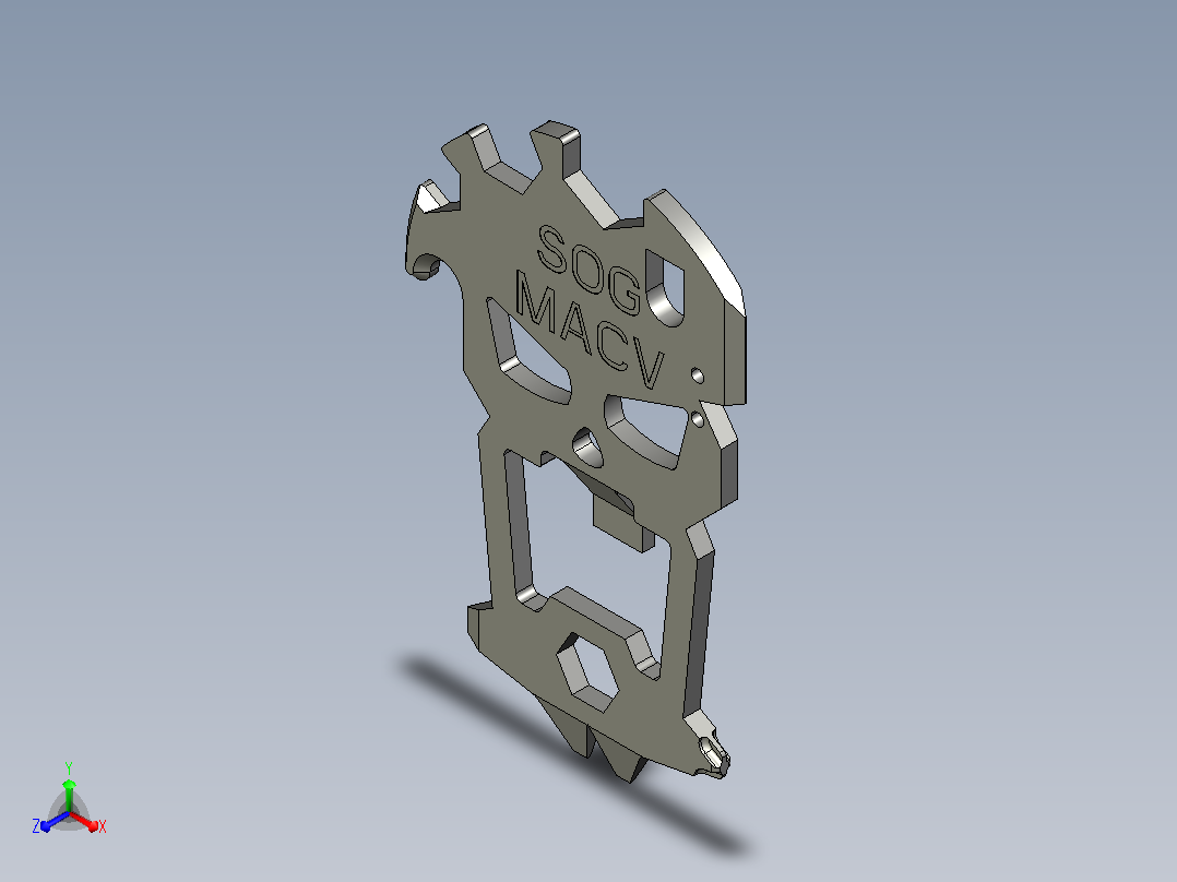 SOG MACV 工具正等轴测图