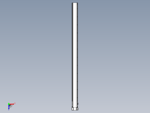 皮带直线轴半封闭可选导轨TPA-HNB-140D-120-L2350-LP-C-P40-N3俯视缩略图