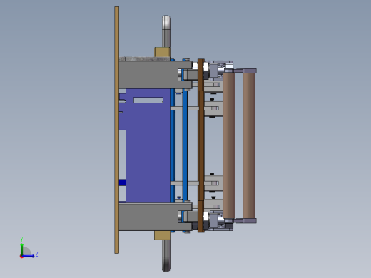 插内存条治具左视缩略图