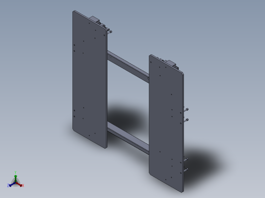 检测夹具正等轴测缩略图