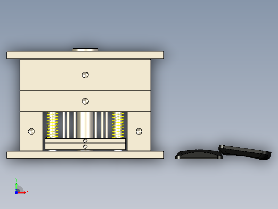 模具效果图前视图