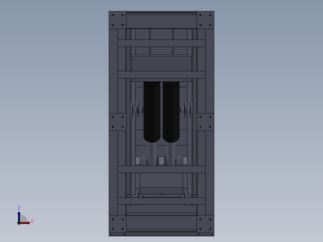 G468 双缸式液压升降平台设计图纸