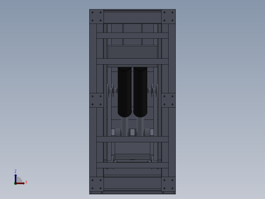 G468 双缸式液压升降平台设计图纸