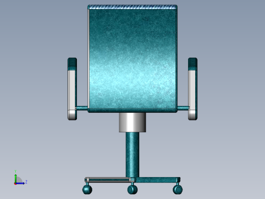 办公椅子左视缩略图