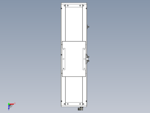 Toyo东佑达直线模组-ECH17-200-M-400W+煞車俯视缩略图