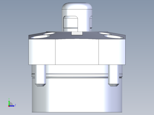 KOSMEKSFK2140-GN多系列多零件图纸模型左视缩略图