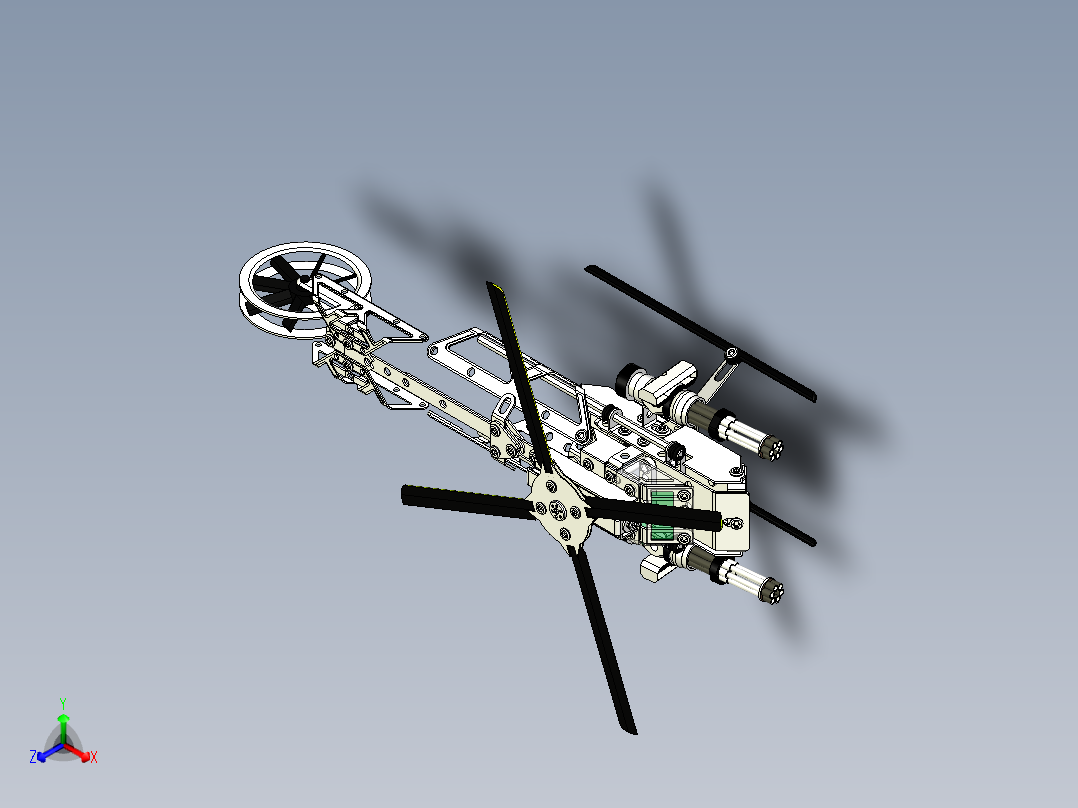 很酷的武装直升机玩具