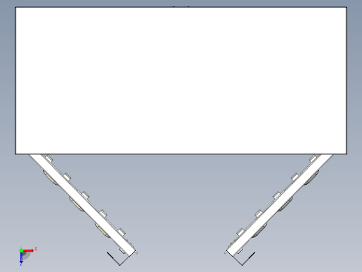 金属板衣柜俯视缩略图