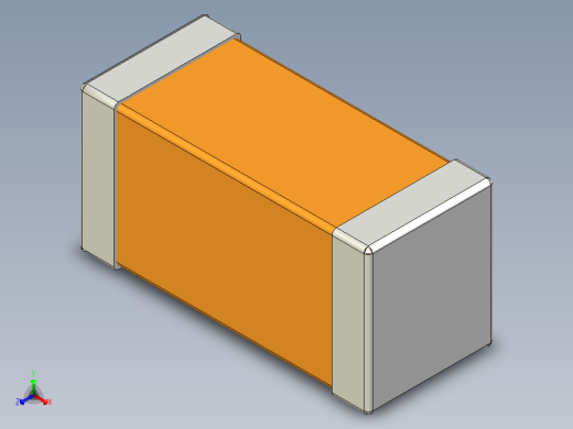 元器件3D封装C0603_07026