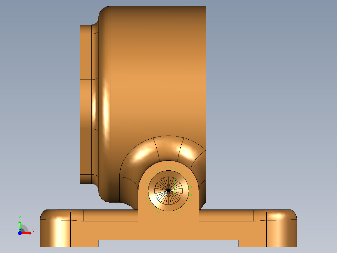 泵体镗48孔夹具图933681===120前视图