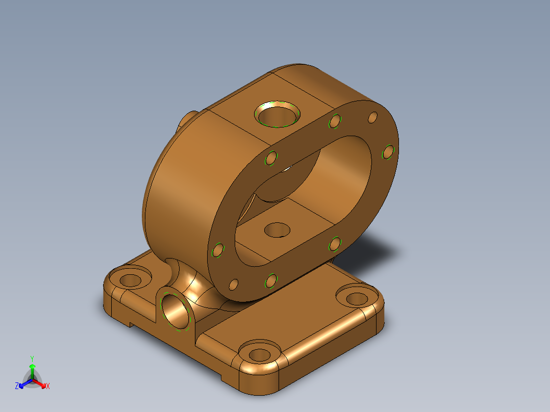 泵体镗48孔夹具图933681===120正等轴测图