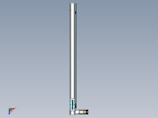 欧规系列-LB6A-L130-S1200-BL-ZP40-C3俯视缩略图