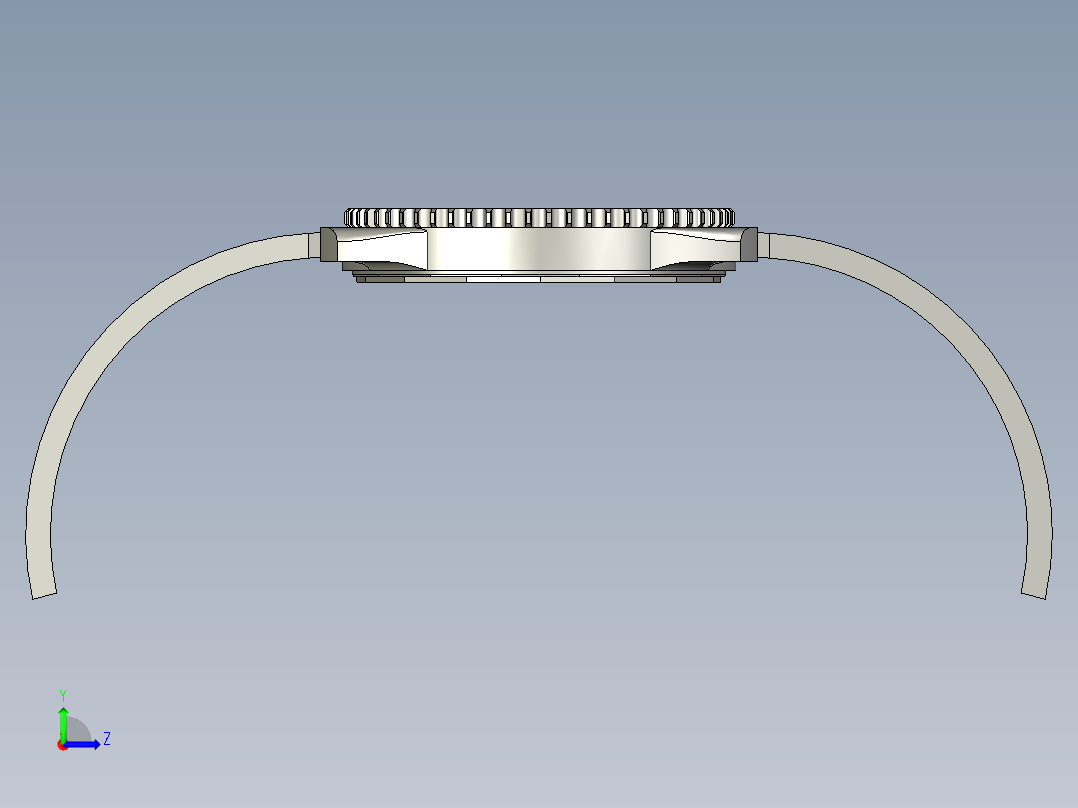 百年灵-导航计时器-手表左视图