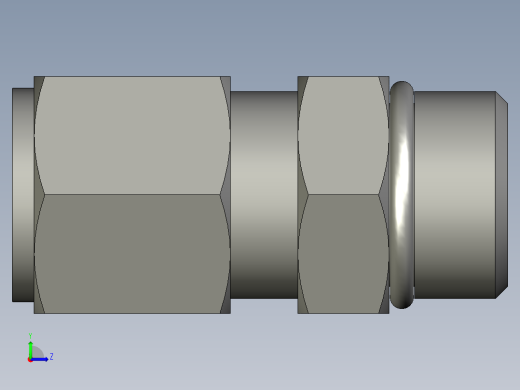 卡套式工业通用硬管接头10_f5bu-s左视缩略图