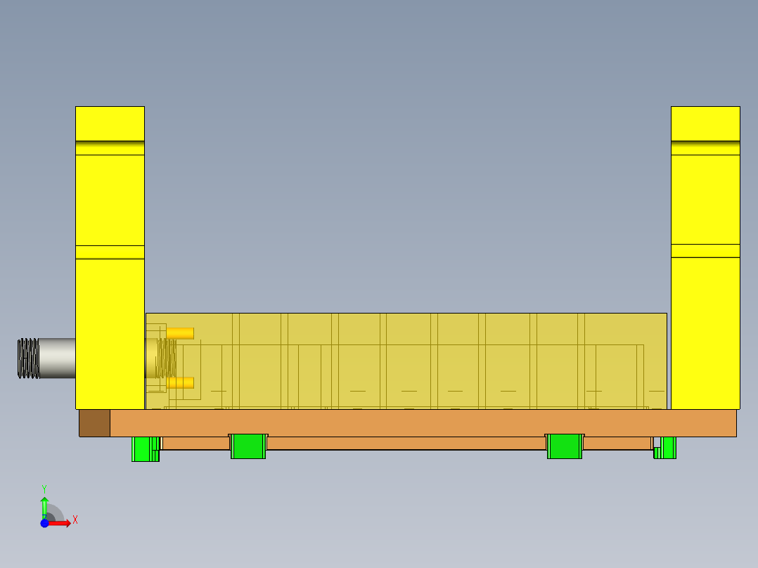 S5500-A-笔记本CNC工装夹具三维模型CNC1铣挂点-200908前视图