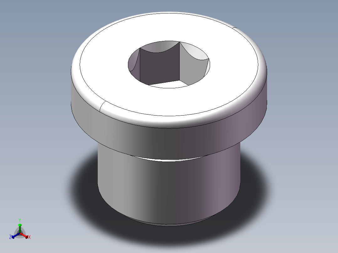内六角螺堵、4WN-16WD主视图