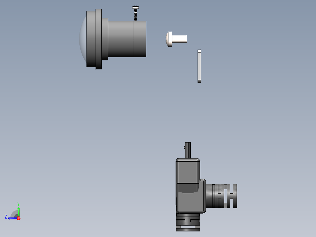 电路板、主板(247)右视图