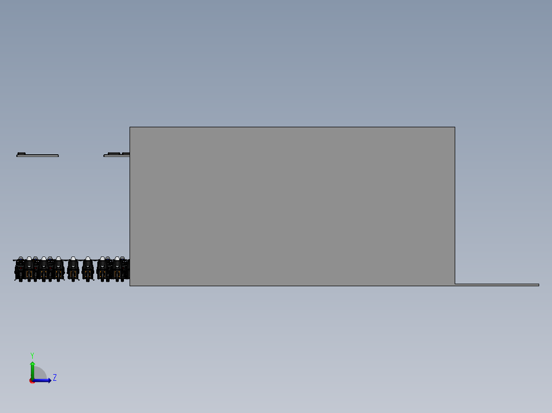 房子、建筑(137)左视图