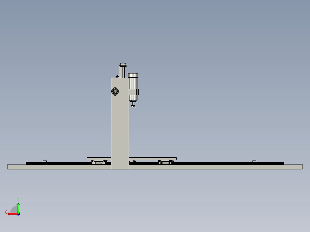 A2004646-石材加工的数控机床后视图