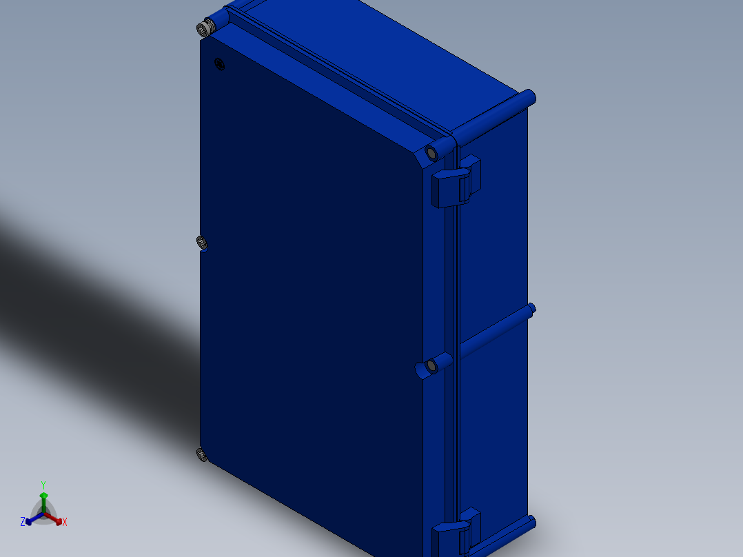 用于电气终端的塑料盒