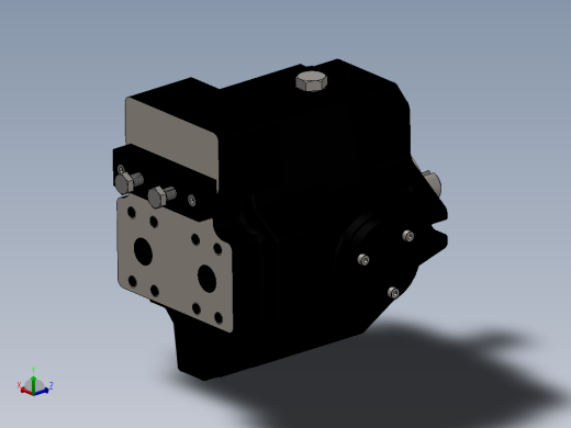 ASE伺服驱动液压泵模型