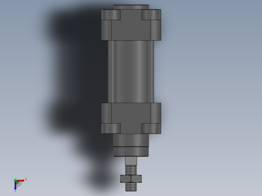 DNGL FESTO 气缸 1 5-8,11-4 和 4 英寸俯视缩略图