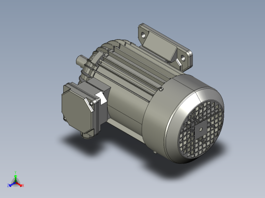 电动马达 4Polos 1.1kw 3000rpm 带腿